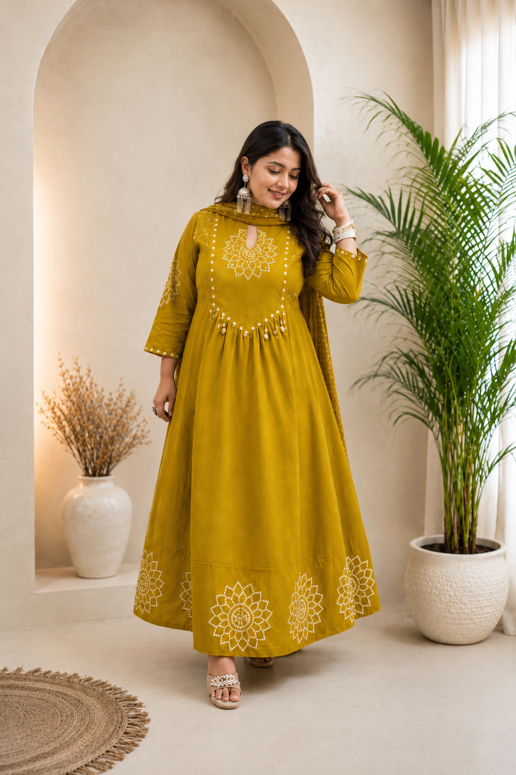 Saanjh Anarkali suit