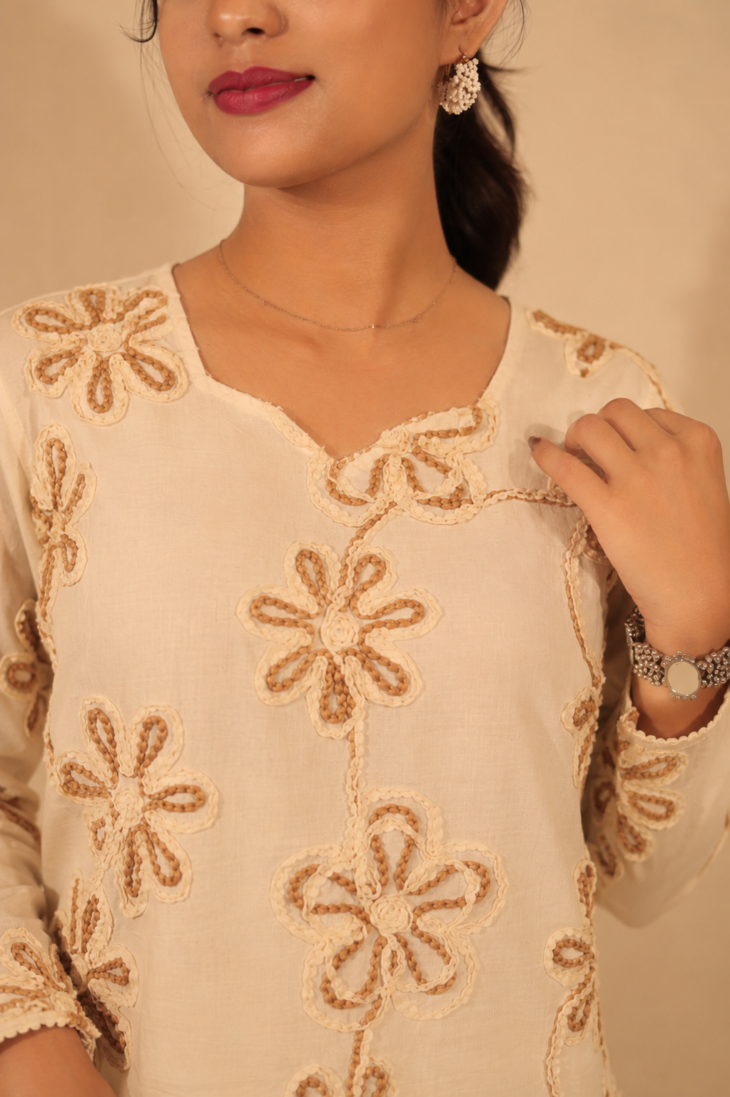Golden Flora Co-ord  set