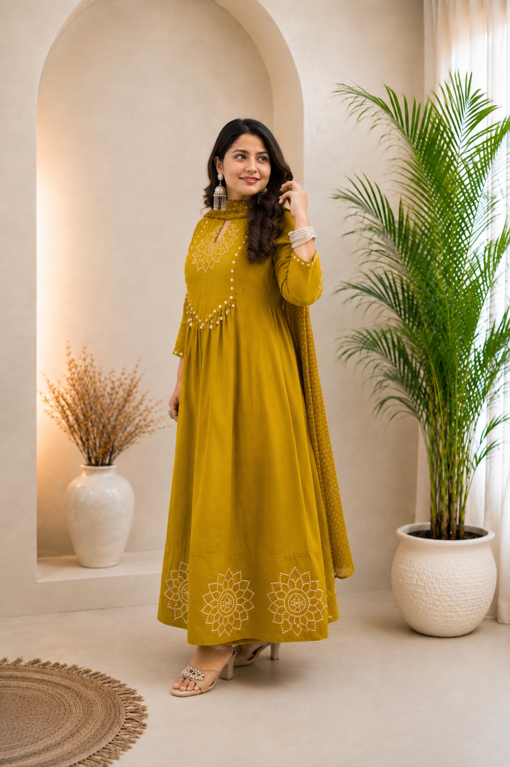 Saanjh Anarkali suit