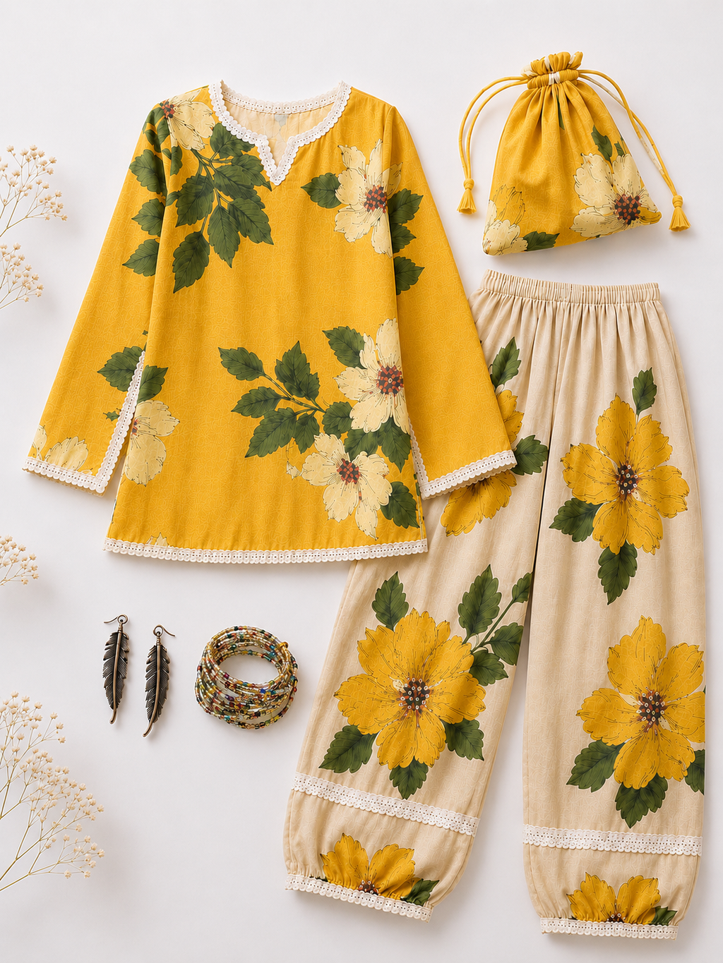 Amaltas Farshi Set