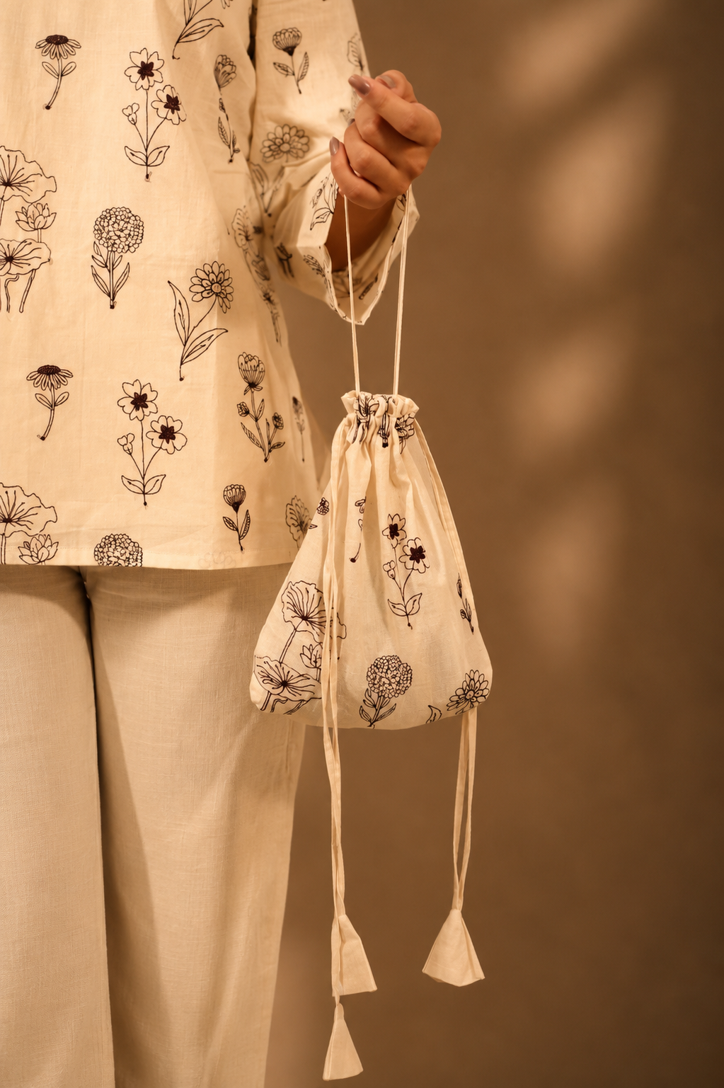 Petal Poetry full sleaves Co-ord Set