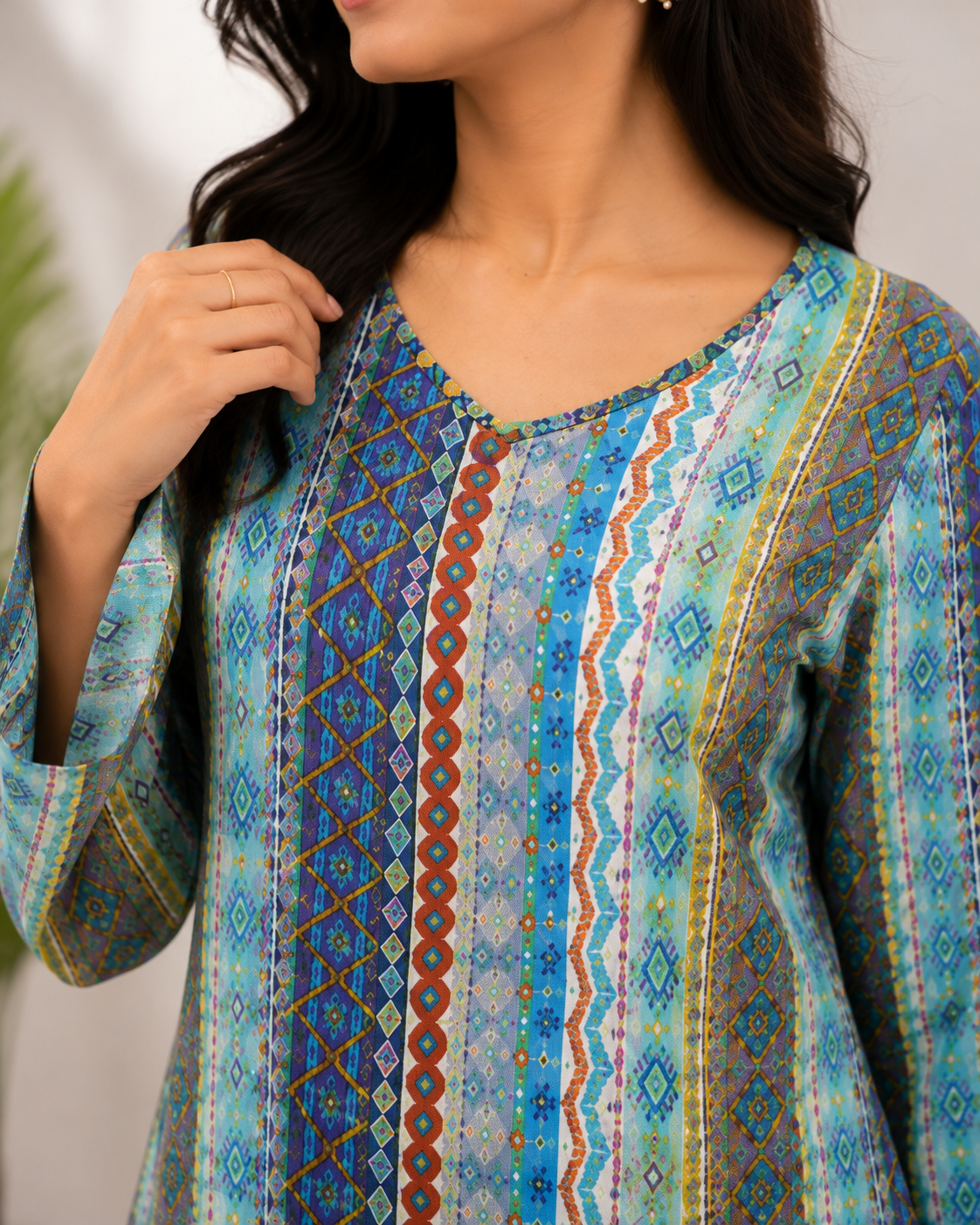 Blue Bell Short Kurti