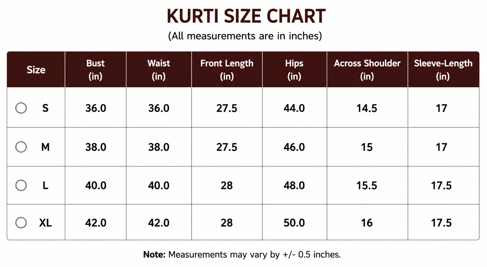 Blue Bell Short Kurti