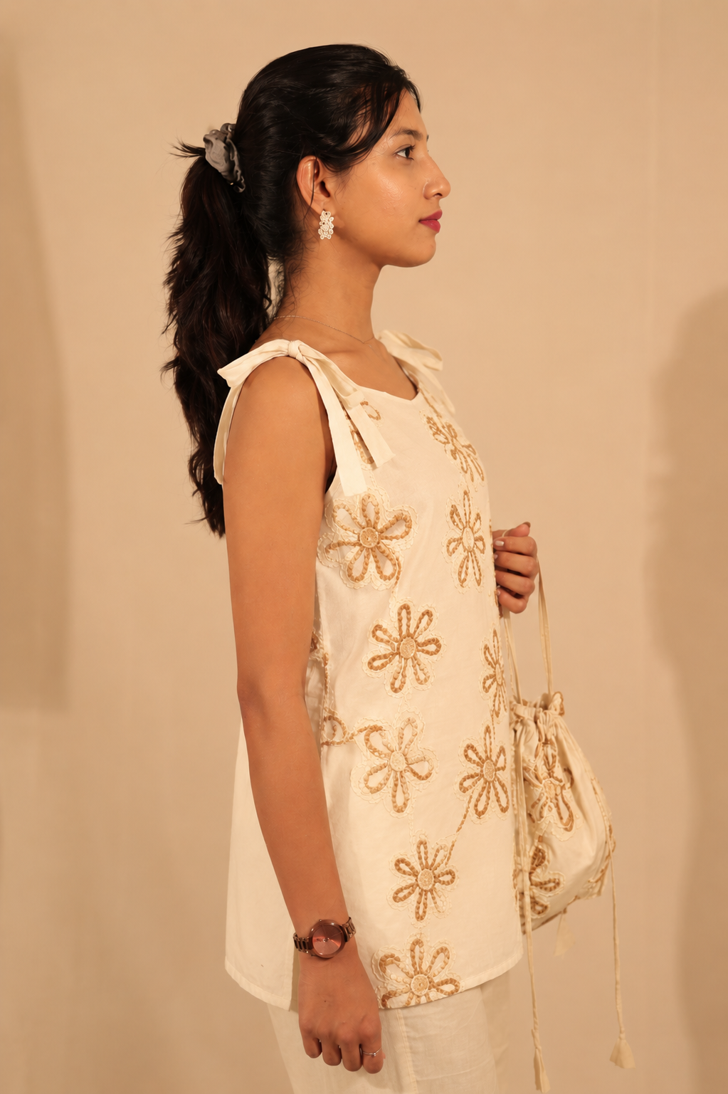 Golden Flora Co-Ord Set