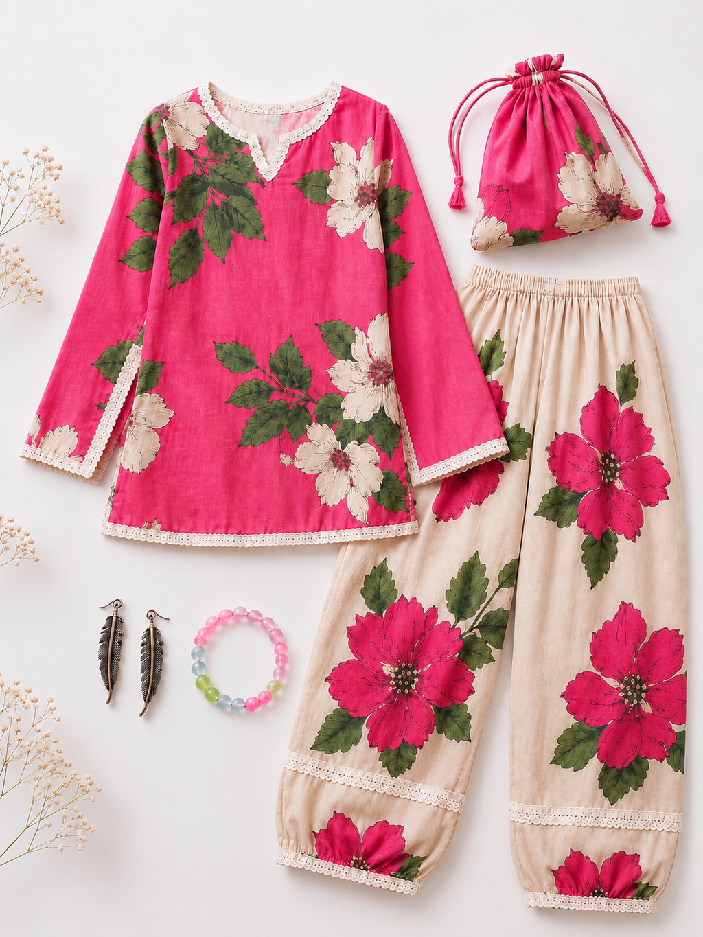 Gulnaar Farshi Salwar Set